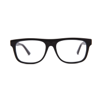 Gucci GG1117O-001 – Rame vedere Bărbați, Negru, Pătrați, 56 mm