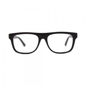 Gucci GG1117O-001 – Rame vedere Bărbați, Negru, Pătrați, 56 mm