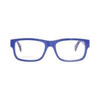 Gucci GG1141O-002 – Rame vedere Bărbați, Albastru, Rectangulari, 56 mm