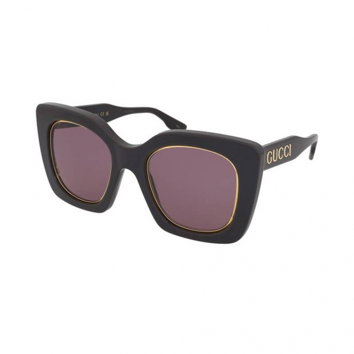 Gucci GG1151S-002 – Ochelari de soare Femei, Gri, Butterfly, 51 mm