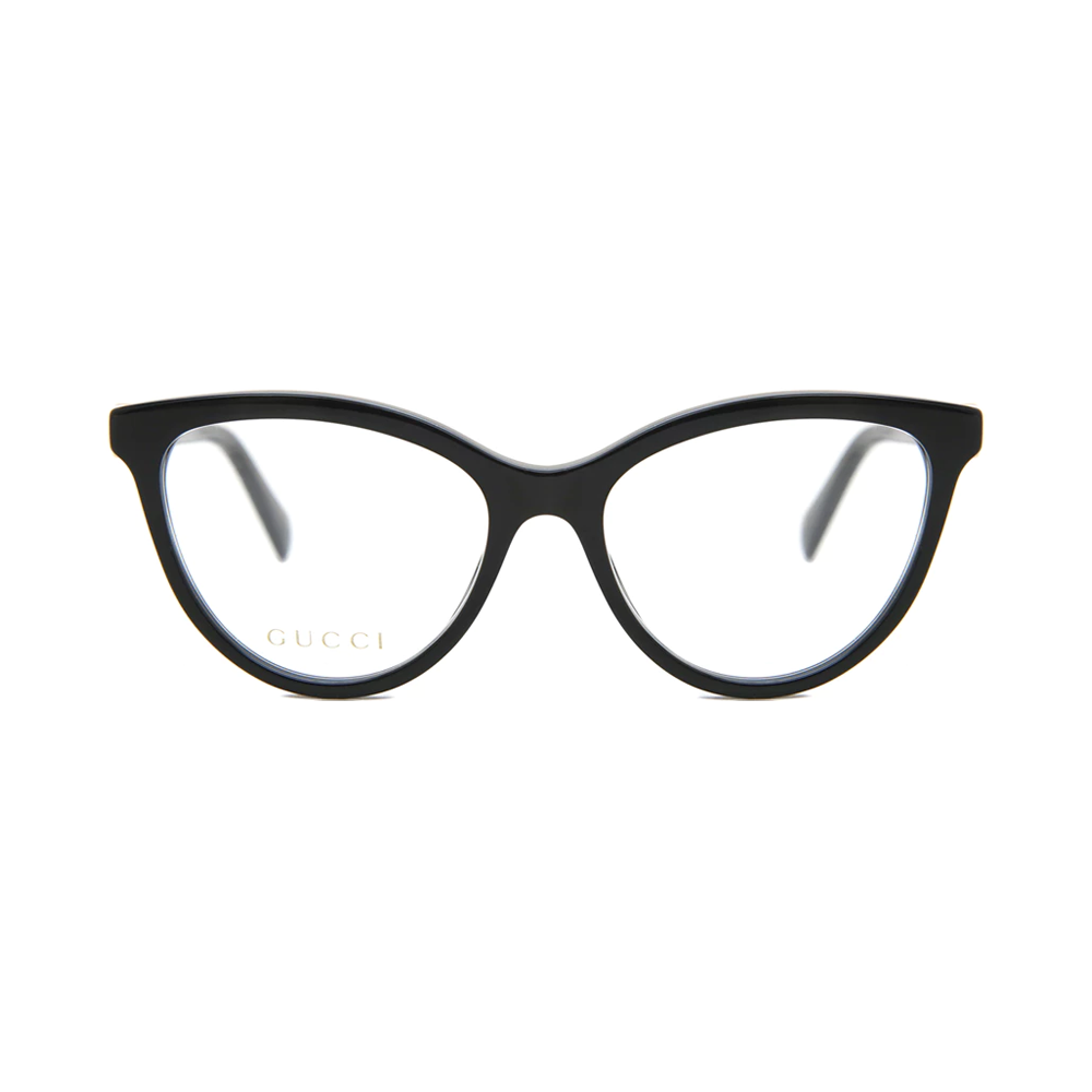 Gucci GG1179O-005 – Rame vedere Femei, Negru, Cat-Eye, 53 mm