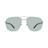 Gucci GG1223S-004 – Ochelari de soare Bărbați, Argintiu, Pilot, 60 mm