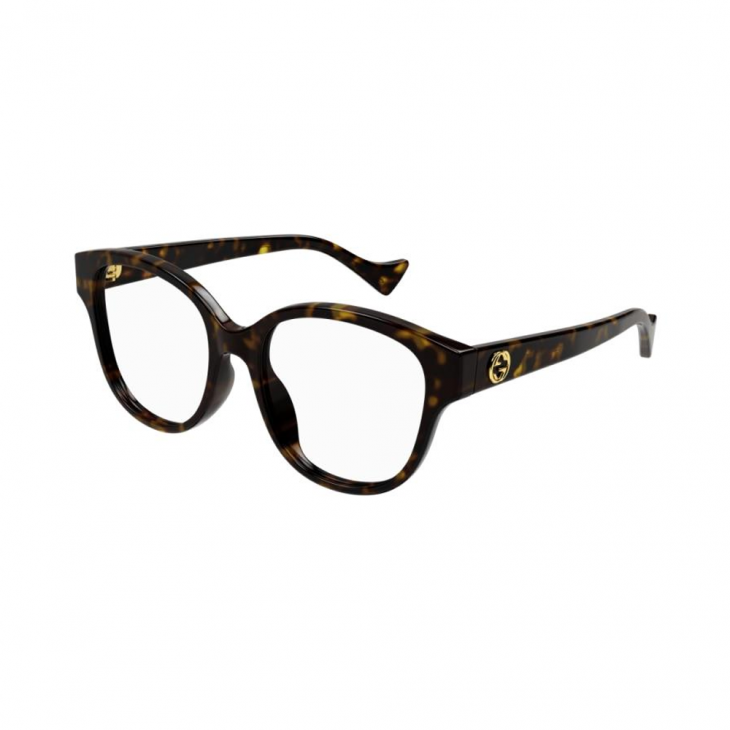 Gucci GG1260OA-002 – Rame vedere Femei, Havana, Rotunde, 52 mm