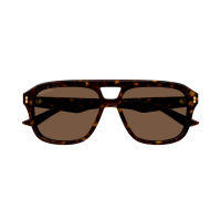Gucci GG1263S-006 – Ochelari de soare Bărbați, Havana, Pilot, 57-14-145