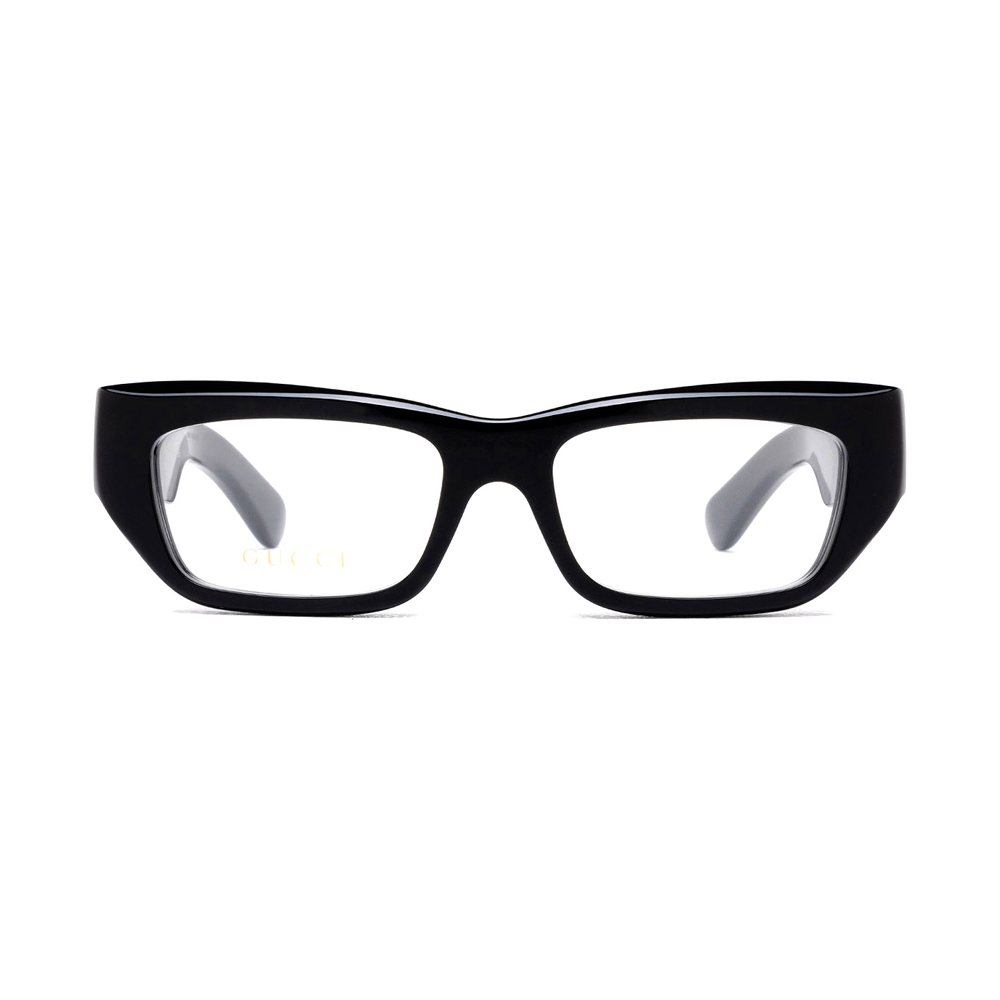 Gucci GG1297O-001 – Rame de vedere Bărbați, Negru, Rectangulare, 53-18-135