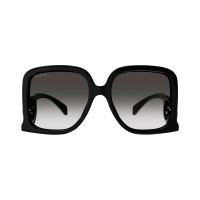 Gucci GG1326S-001 – Ochelari de soare Femei, Negru, Pătrați, 58-16-140