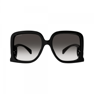 Gucci GG1326S-001 – Ochelari de soare Femei, Negru, Pătrați, 58-16-140