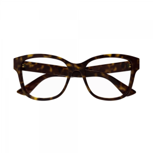 Gucci GG1340O-002 – Rame de vedere damă, Havana, Pătrate, 54 mm