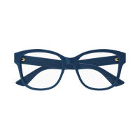 Gucci GG1340O-006 – Rame de vedere damă, Albastru, Pătrate, 54 mm