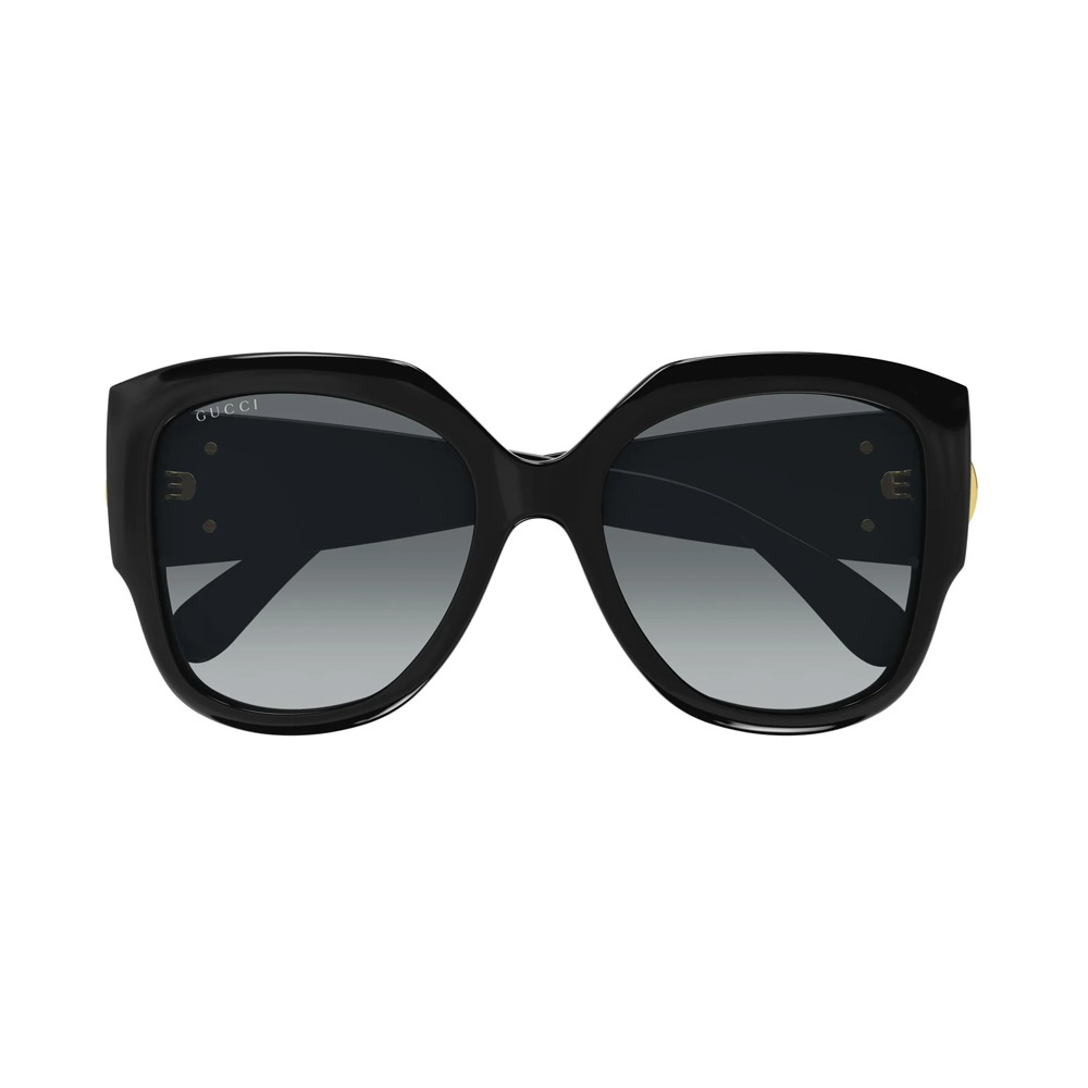 Gucci GG1407S-001 – Ochelari de soare Femei, Negru, Pătrați, 54