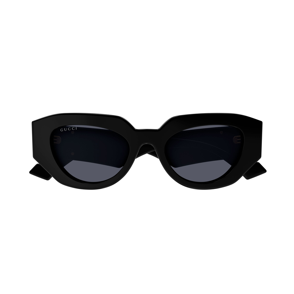 Gucci GG1421S-001 – Ochelari de soare Femei, Negru, Cat Eye, 51