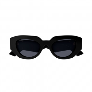 Gucci GG1421S-001 – Ochelari de soare Femei, Negru, Cat Eye, 51
