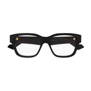 Gucci GG1428O-004 – Rame de vedere bărbați, Negre, Pătrate, 55 mm