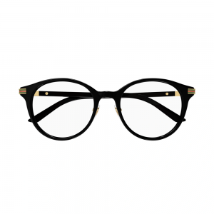 Gucci GG1454OK – Rame de vedere Femei, Negru, Cat-Eye, 52 mm