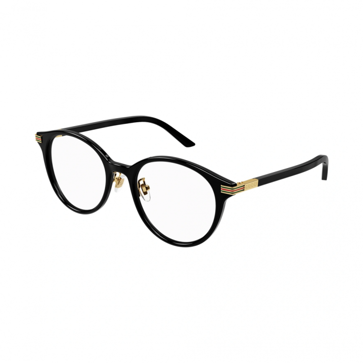 Gucci GG1454OK – Rame de vedere Femei, Negru, Cat-Eye, 52 mm