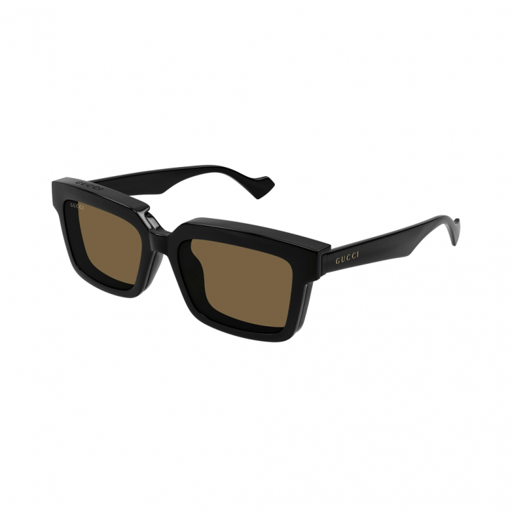 Gucci GG1543S-004 – Ochelari de soare Bărbați, Negru, Pătrați, 54