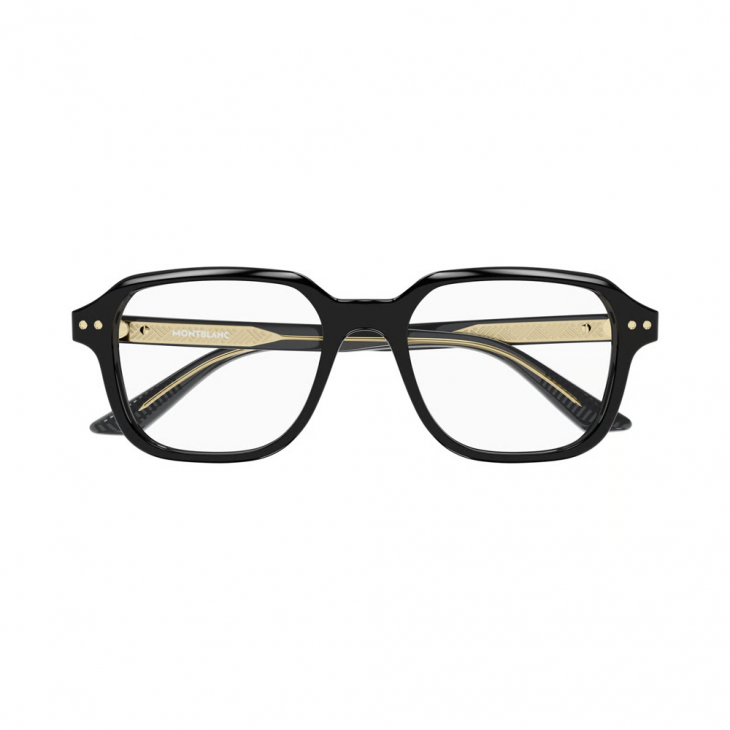 Montblanc MB0290O-001 – Rame de vedere Bărbați, Negre, Clasice, 54 mm