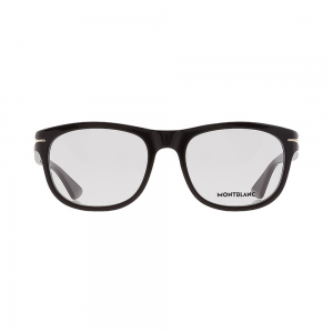 Montblanc MB0306O-005 – Rame de vedere Bărbați, Negre, Pătrate, 55 mm