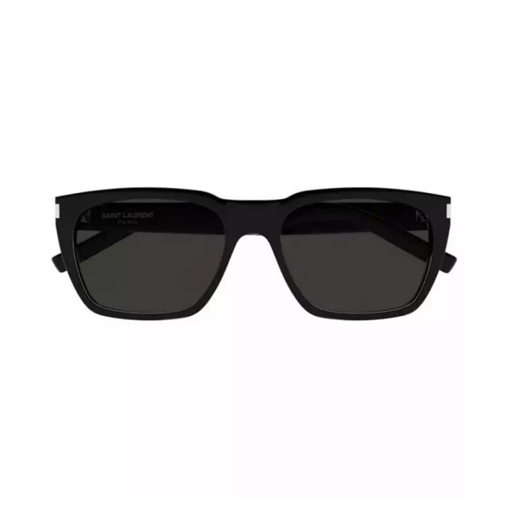 Saint Laurent SL 598 – Ochelari de soare bărbați, Negru, Pătrați, 56 mm