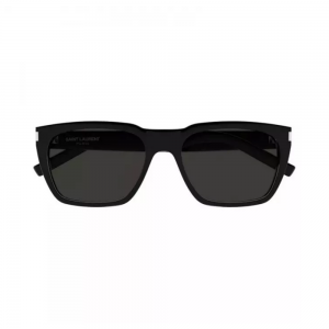 Saint Laurent SL 598 – Ochelari de soare bărbați, Negru, Pătrați, 56 mm