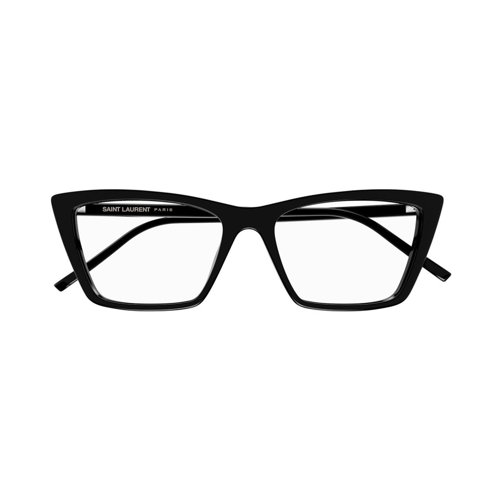 Saint Laurent SL 737 MICA THIN 001 54 – Rame de vedere Femei, Negru, Rectangular