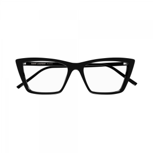 Saint Laurent SL 737 MICA THIN 001 54 – Rame de vedere Femei, Negru, Rectangular