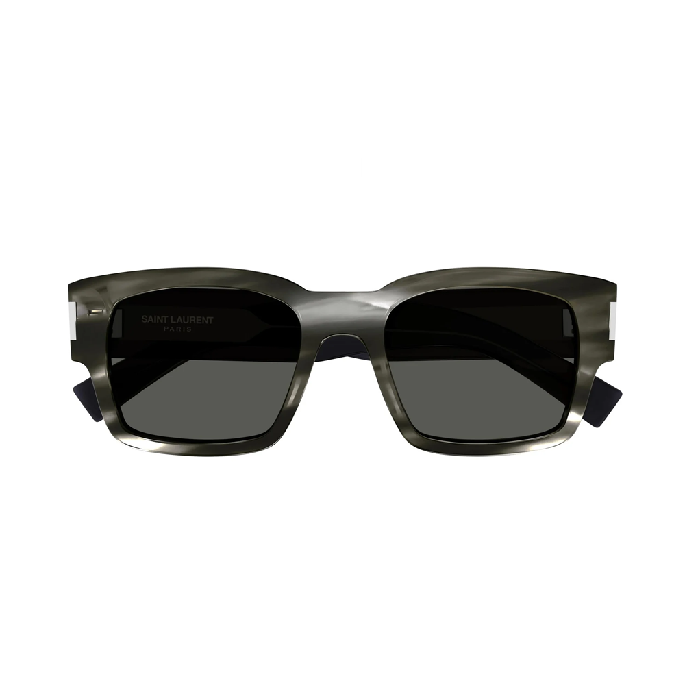 Yves Saint Laurent SL 617 004 53 – Ochelari de soare bărbați, Havana Crystal, Pătrați, 53 mm