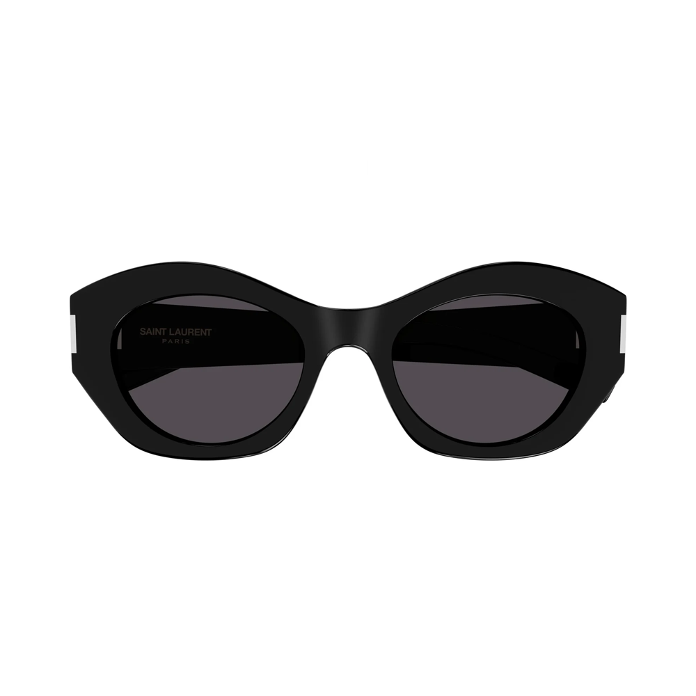 Yves Saint Laurent SL 639 001 52 – Ochelari de soare damă, Negri, Cat-Eye, 52 mm
