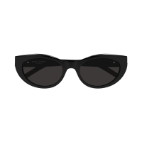 Yves Saint Laurent SL M115 001 54 – Ochelari de soare damă, Negri, Cat-Eye, 54 mm