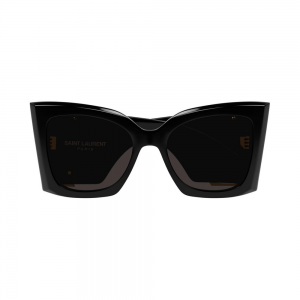 Yves Saint Laurent SL M119 Blaze 001 54 – Ochelari de soare damă, Negri, Pătrați, 54 mm