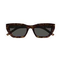 Yves Saint Laurent SL M127/F 002 53 – Ochelari de soare damă, Havana, Cat-Eye, 53 mm