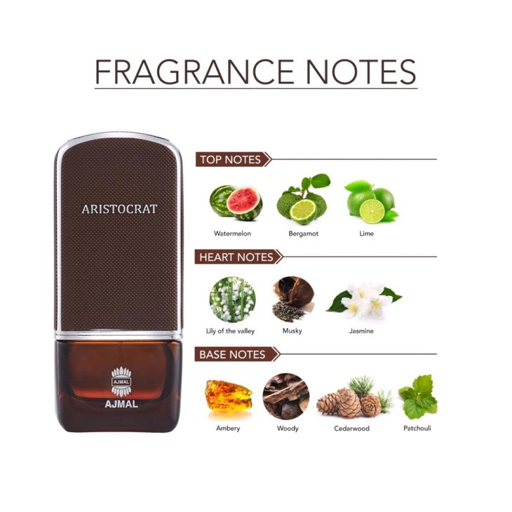 Ajmal Aristocrat Him Eau de Parfum Bărbați 75ml Parfum