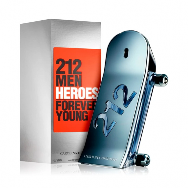 Carolina Herrera 212 Men Heroes Forever Young Eau de Toilette 90ml Bărbați