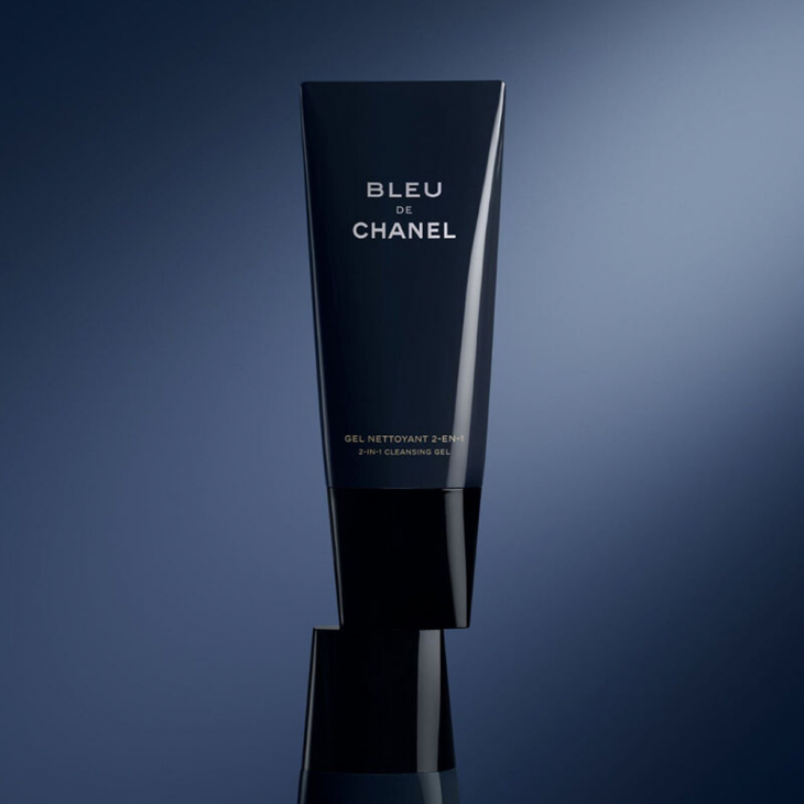 Chanel Bleu De Chanel Cleansing Gel 2-in-1 Gel Față și Barbă Bărbați 100ml