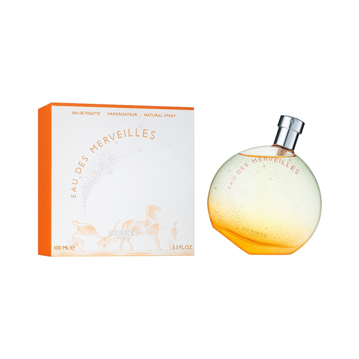 Hermes Eau Des Merveilles Eau de Toilette Feminin 100ml Parfum