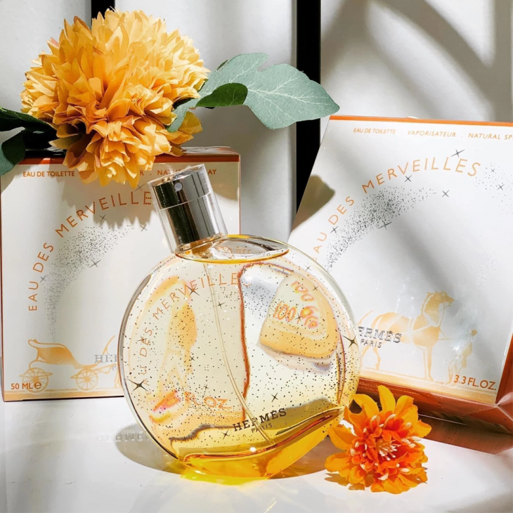 Hermes Eau Des Merveilles Eau de Toilette Feminin 100ml Parfum