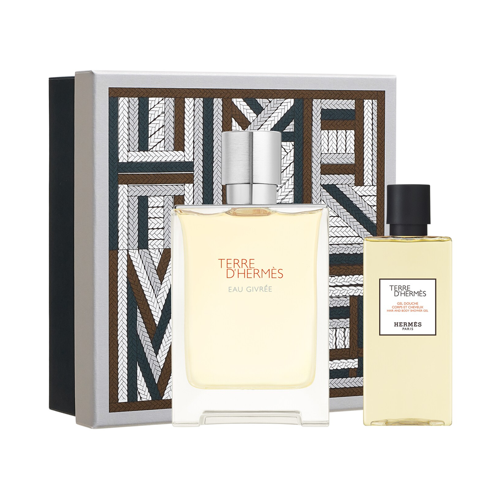 Hermes Terre D'Hermes Eau Givree Set Cadou Apă de Parfum Bărbați 100ml + Gel de Duș 80ml Parfum
