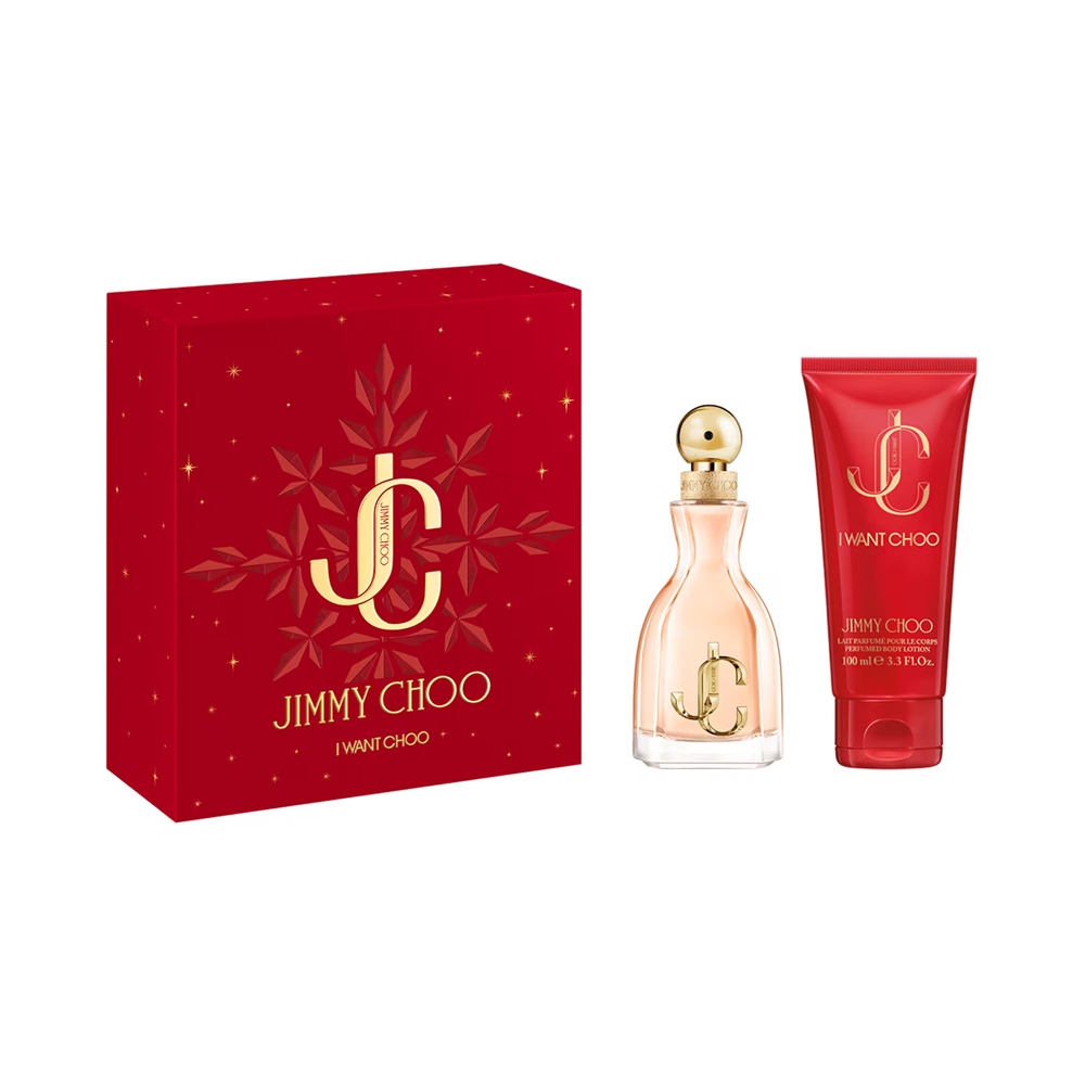 Jimmy Choo I Want Choo Eau de Parfum Set 60ml + Loțiune de Corp 100ml Femei 