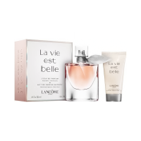 Lancôme La Vie Est Belle Travel Exclusive Set Apă de Parfum Femei 2x50ml + Loțiune de Corp Parfum