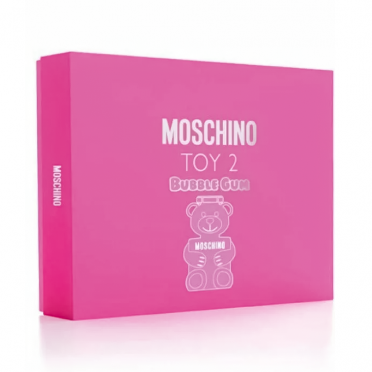 Moschino Toy 2 Bubble Gum Set Cadou Apă de Toaletă Unisex 50ml + Loțiune de Corp 50ml + Gel de Duș 50ml