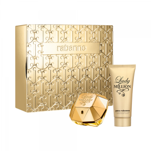 Paco Rabanne Lady Million Apă de Parfum Femei 80ml + Loțiune de Corp 100ml Set Cadou Parfum