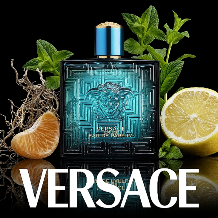 Versace Eros Pour Homme Apă de Parfum Bărbați 100ml Parfum