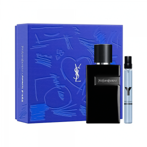 Yves Saint Laurent Y Apă de Parfum Set Barbați 100 ml + 10 ml + Apa de Parfum 10 ml Parfum