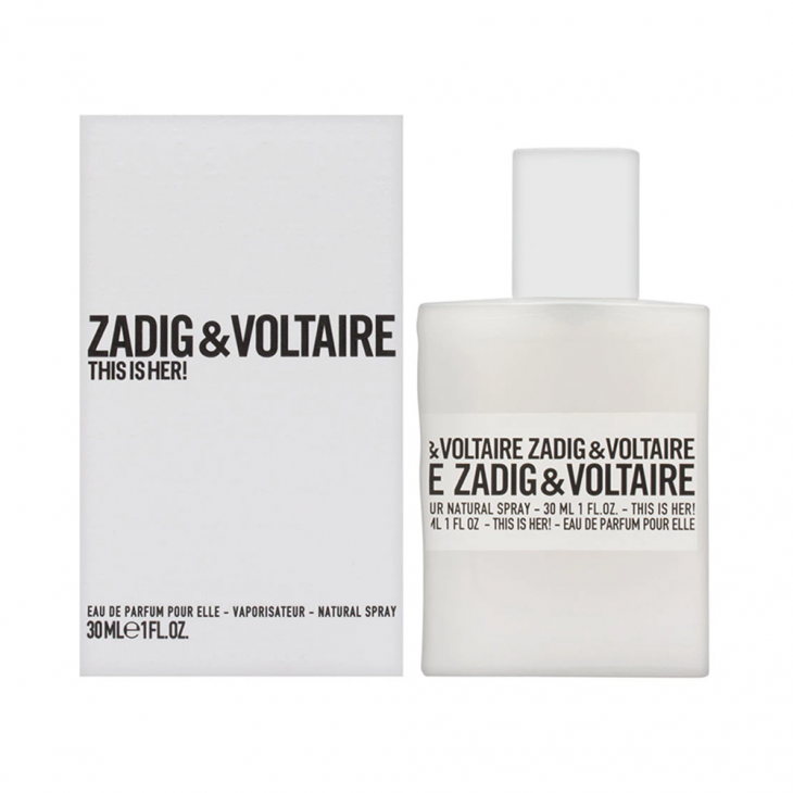 Zadig & Voltaire This is Her! Apă de Parfum Femei 30ml Parfum
