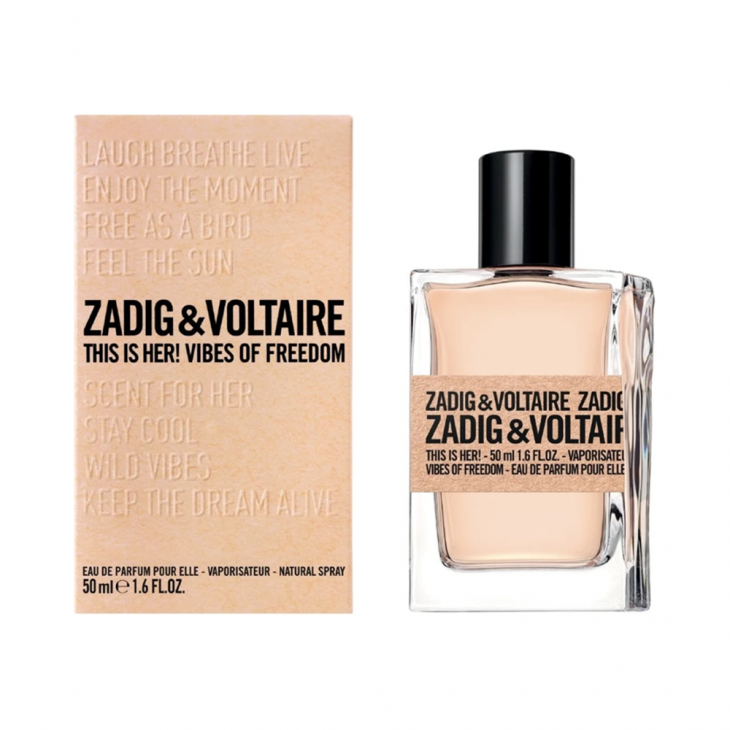 Zadig & Voltaire This Is Her! Vibes Of Freedom Apă de Parfum Femei 50ml Parfum