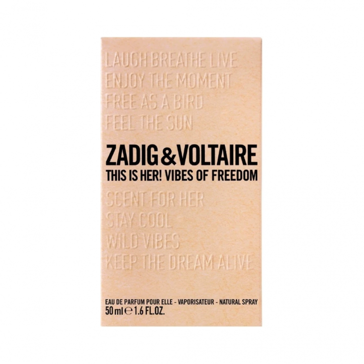 Zadig & Voltaire This Is Her! Vibes Of Freedom Apă de Parfum Femei 50ml Parfum