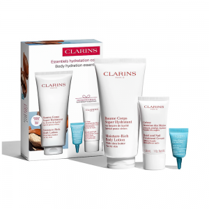 Clarins Body + Lip Balm + Hand Cream Set Îngrijire Femei
