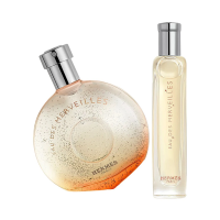 Set Cadou Hermes Eau Des Merveilles Eau de Toilette Feminin 50ml + Miniatură 15ml