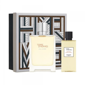 Set Cadou Hermes Terre D'Hermes Eau Givree Apă de Parfum Masculin 100ml + Gel de Duș 80ml