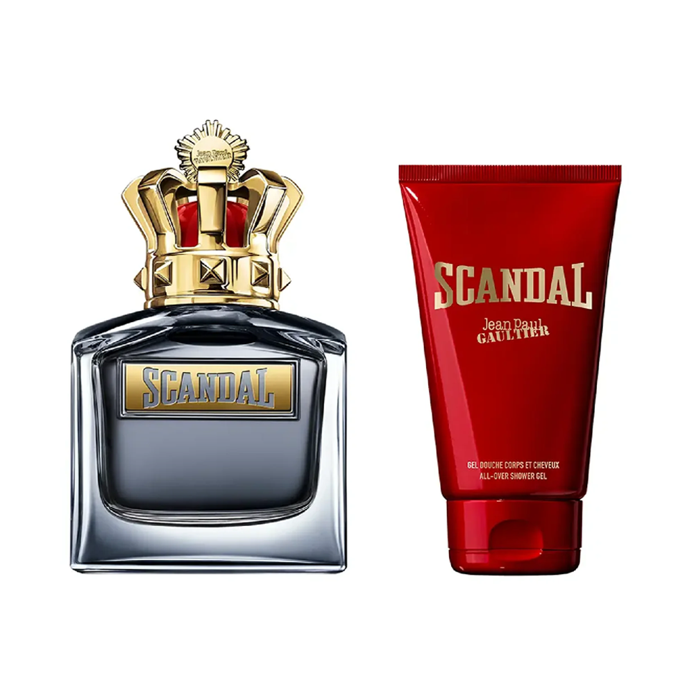 Jean Paul Gaultier Scandal Pour Homme Apă de Toaletă Bărbați 100ml + Gel de Duș 75ml Set Cadou